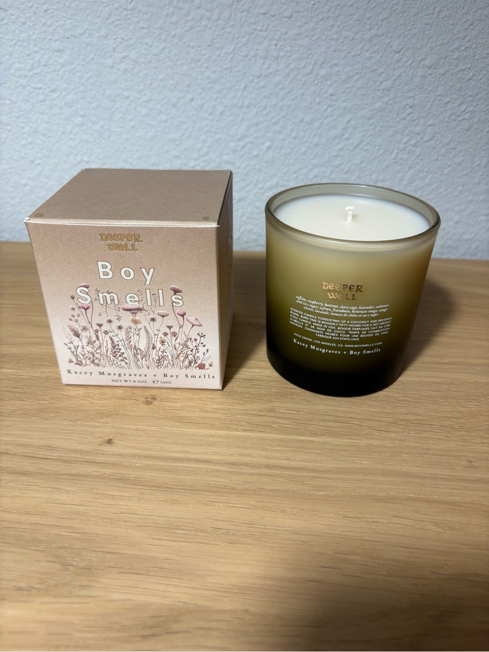 Boy Smells x Kacey Musgraves Deeper Well 8.5oz Scented Candle